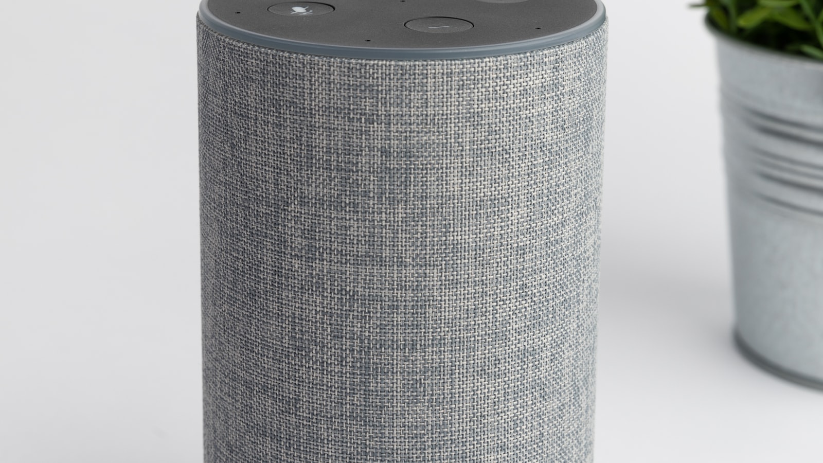 Smart home hub on a table